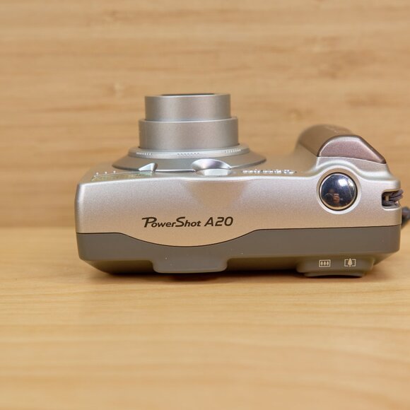 Vintage Canon Powershot A20 2.1 MP Digital Camera 3x Optical Zoom, Made in Japan - Picture 5 of 11